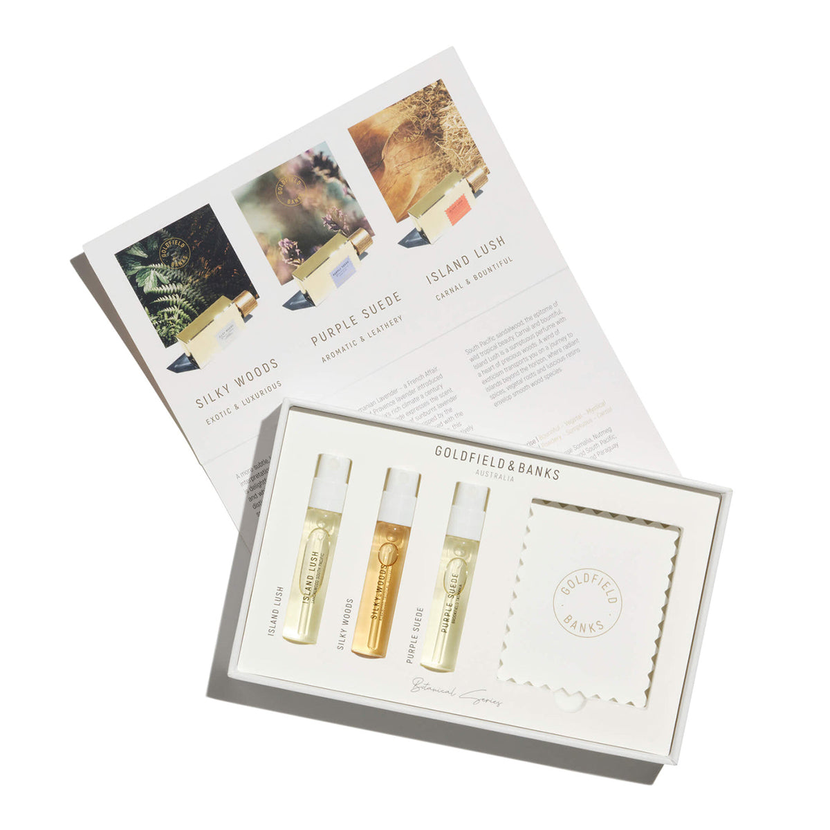 Discovery Botanical Series Luxury - Goldfield & Banks - 3x2ml