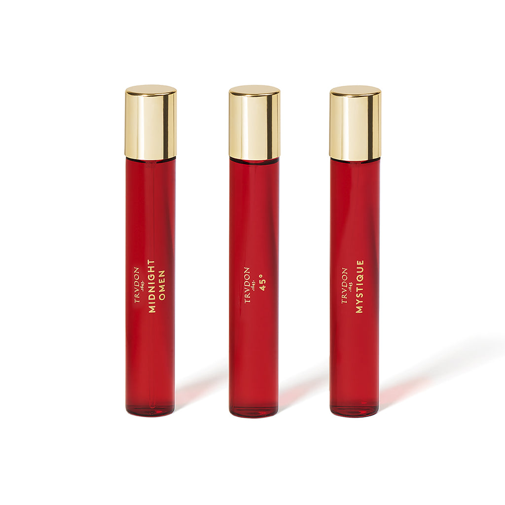 Gift Set : 45°, Midnight Omen, Mystique - Trudon - 3x15ml